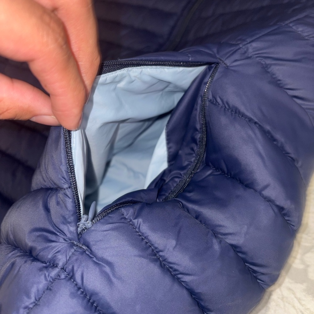 SAVE THE DUCK Navy Puffer Jacket. Excellent Condition - Picture 3 of 11